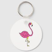 flamingo sleutelhanger (Voorkant)