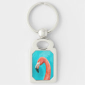 Flamingo Sleutelhanger (Voorkant)