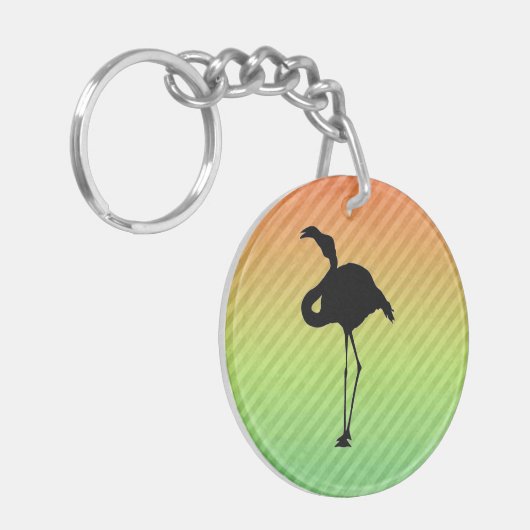 Flamingo Sleutelhanger (Voorkant Links)