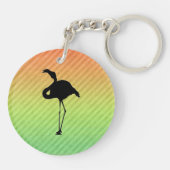 Flamingo Sleutelhanger (Achterkant)