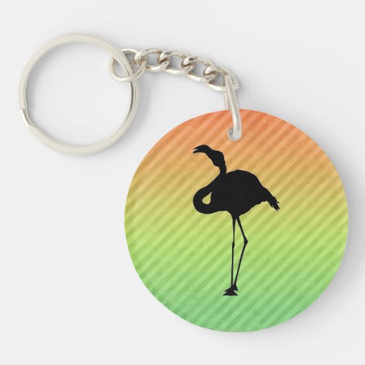 Flamingo Sleutelhanger (Voorkant)