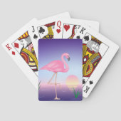 Flamingo-spelkaarten Speelkaarten (Achterkant)