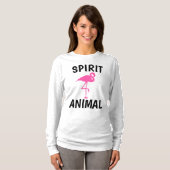 FLAMINGO SPIRIT DIER T-Shirts (Voorkant volledig)