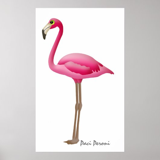 Flamingo - SRF Poster (Voorkant)