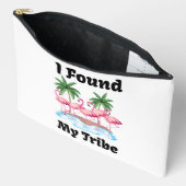 Flamingo Stam Tropische Bruidsmeisje Cadeau Etui (Open)