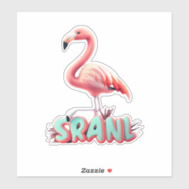 Flamingo Stickers die de tropen thuis brengen