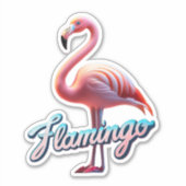 Flamingo Stickers die je laten glimlachen (Voorkant)