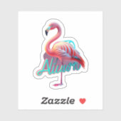 Flamingo Stickers voor elke gelegenheid (Vel)
