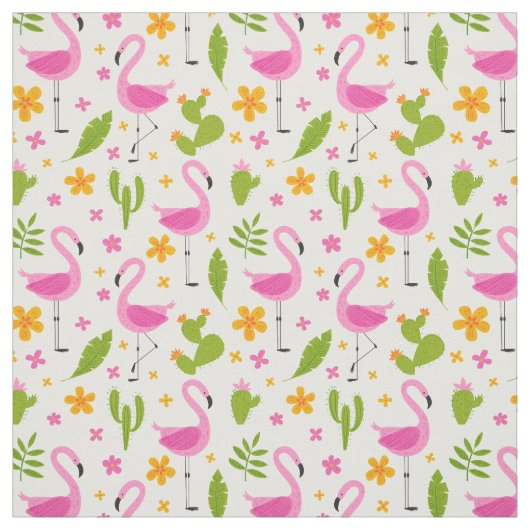 Flamingo Stof (Swatch)