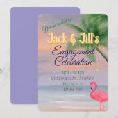 Flamingo Strand Kaart (Voorkant / Achterkant)