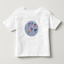 Flamingo Strand Peuter T-shirt