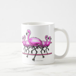 Flamingo Strip Koffiemok
