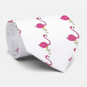 flamingo stropdas (Opgerold)