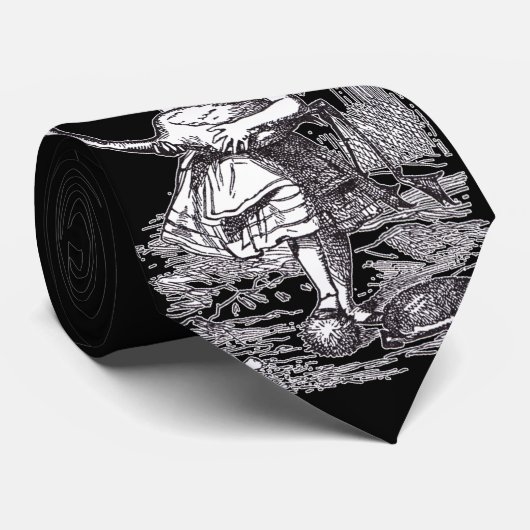 Flamingo Stropdas (Opgerold)