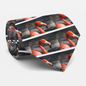Flamingo Stropdas (Opgerold)