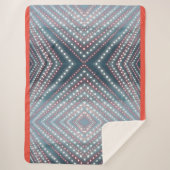 Flamingo Style Blanket Large Sherpa Deken (Voorkant)