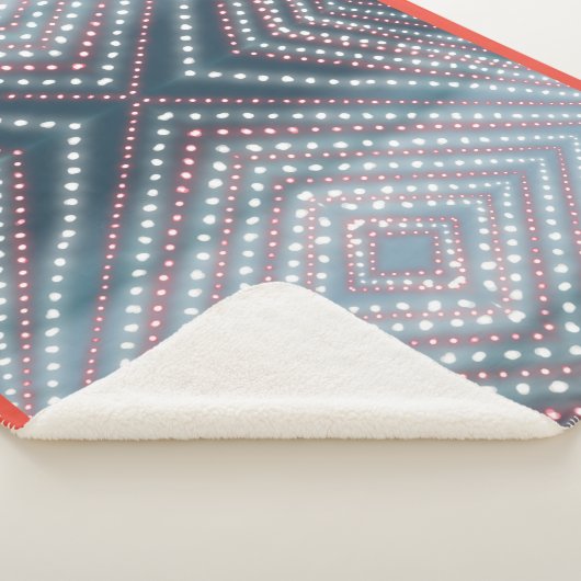 Flamingo Style Blanket Large Sherpa Deken (3/4)