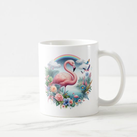 Flamingo Sublimation-95150 Koffiemok (Rechts)