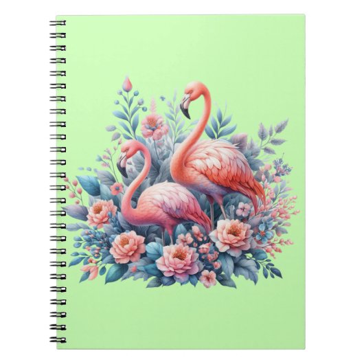 Flamingo Sublimation-95158 Notitieboek (Voorkant)