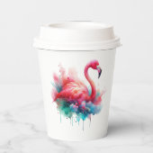 Flamingo Sublimation-95159 Papieren Bekers (Achterkant)