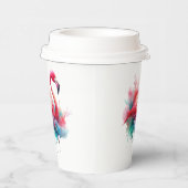 Flamingo Sublimation-95159 Papieren Bekers (Rechts)