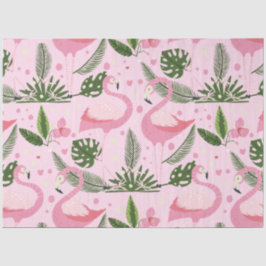 Flamingo Summer Collectie One Design 10 Tissuepapier