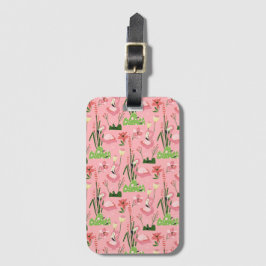 Flamingo Summer Collectie One Design 4 Bagagelabel