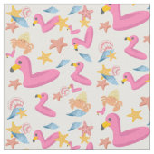 Flamingo summer party  stof (Close Up)