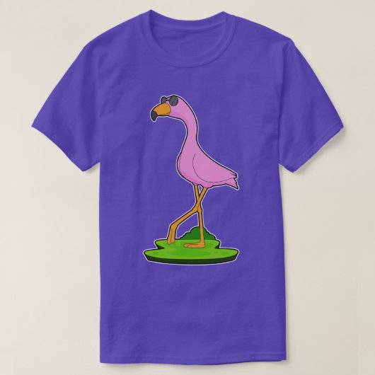 Flamingo Sunbril T-shirt (Design voorkant)