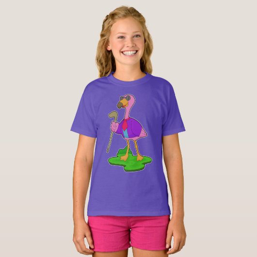 Flamingo Sunbril T-shirt (Voorkant volledig)