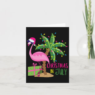 Flamingo Sungles Xmas Beach Tropische Kerst in Spa Kaart