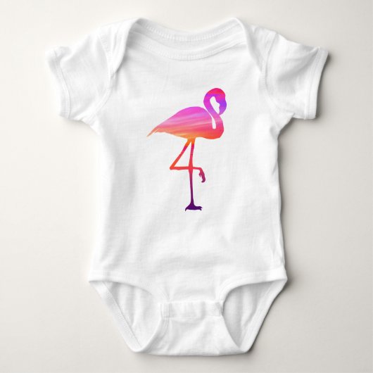 Flamingo Sunset Bodysuit (Voorkant)