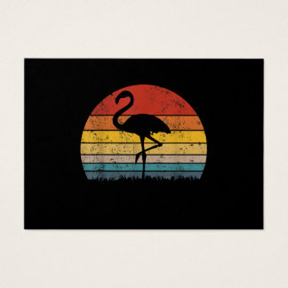 Flamingo Sunset Flamingo Gift Visitekaartje