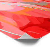 Flamingo sunset poster (Hoek)