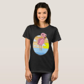 Flamingo Sunset T-shirt (Voorkant volledig)