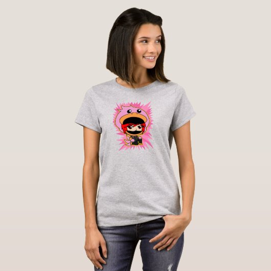 Flamingo T-shirt (Voorkant volledig)