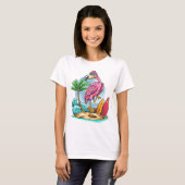 Flamingo T-shirt (Voorkant volledig)
