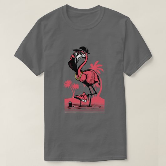 Flamingo T-shirt (Design voorkant)