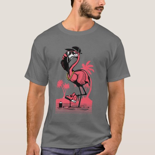 Flamingo T-shirt (Voorkant)