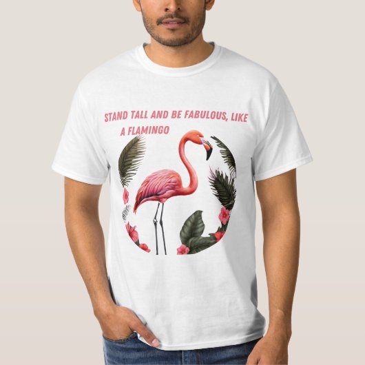 FLAMINGO T-SHIRT (Voorkant)