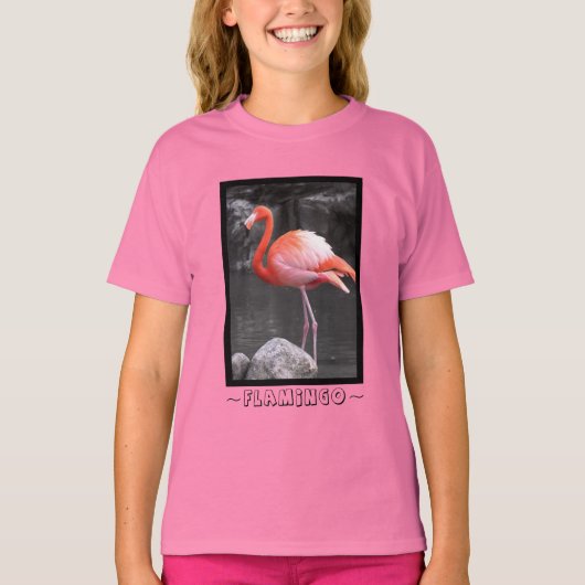 Flamingo T-shirt (Voorkant)