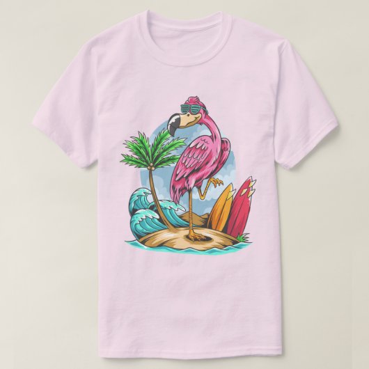 Flamingo T-Shirt (Design voorkant)