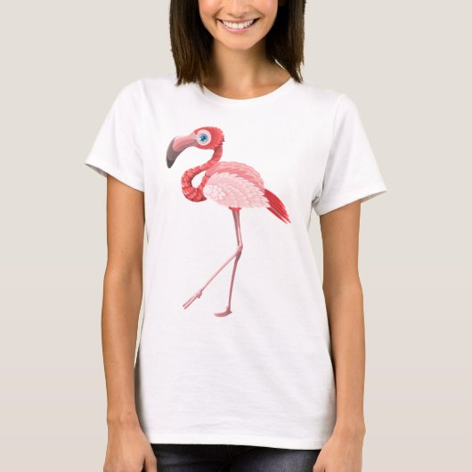 Flamingo T-shirt (Voorkant)