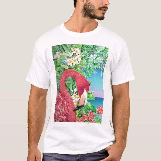 Flamingo T-shirt (Voorkant)
