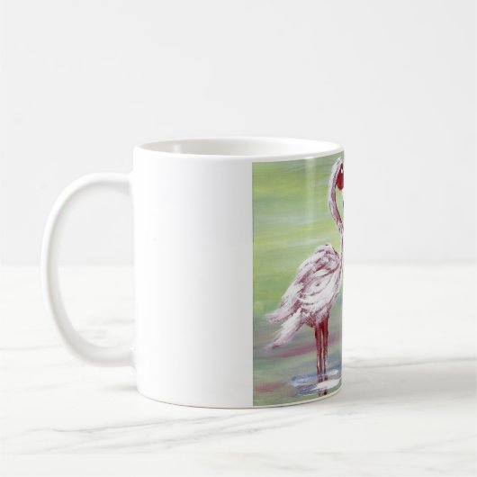 Flamingo Tasse Koffiemok (Links)