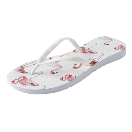 Flamingo-Teenslippers Teenslippers (Schuin)
