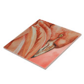 Flamingo Tegeltje (Zijkant)