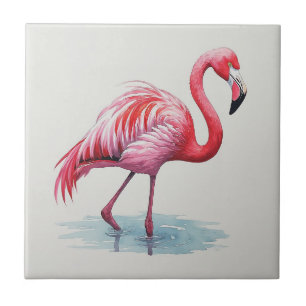Flamingo Tegeltje
