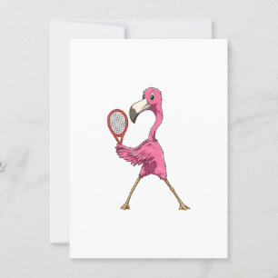 flamingo tennis flamingo met tennis flamingo kaart