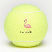 Flamingo Tennisballen (Voorkant)